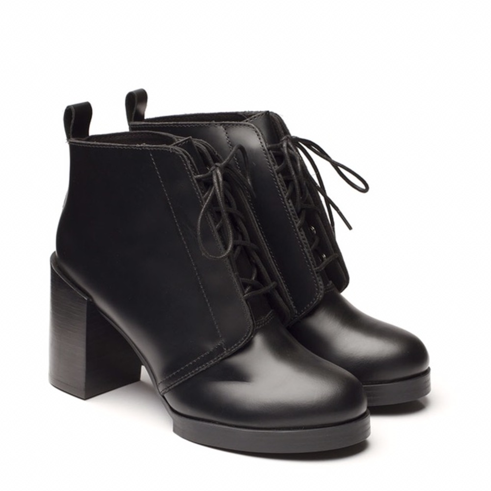 Cheap Monday Deadstock Layer Boot Hide Black Boots